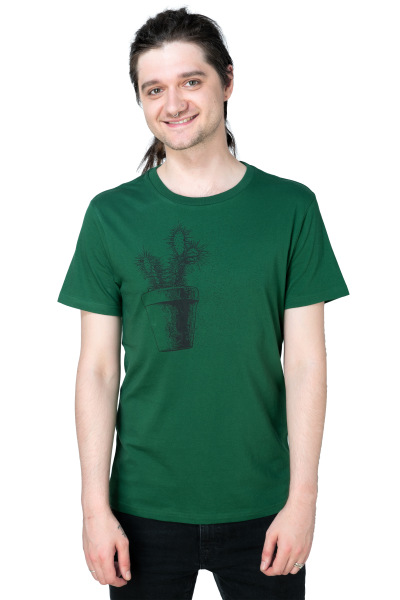 Männershirt Kaktus grün *Einzelstück...