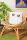Bio-Kissenbezug Pusteblume, weiß 40x40 cm