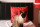 Bio-Kissenbezug Katze, rot 40x40 cm