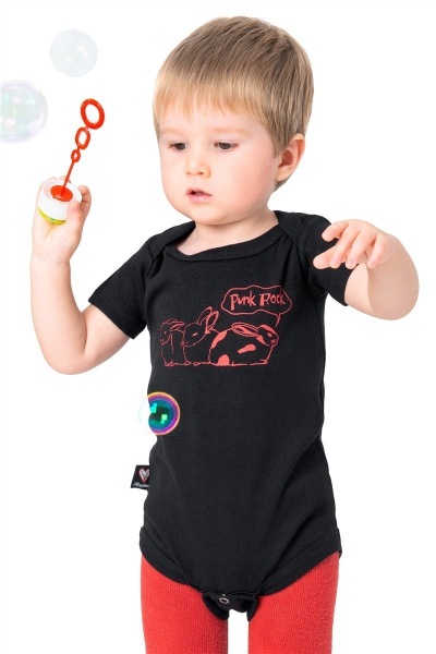 Babybody PunkRock schwarz