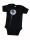 Bio-Babybody Pusteblume, schwarz 6-12 Monate (Gr. 66-76)