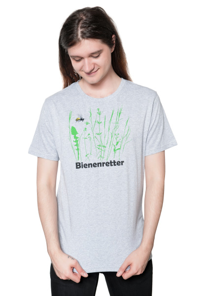 Bio- & Fairtrade-Männershirt Bienenretter,...