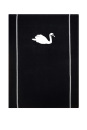Bio&Fair-Trade Geschirrtuch Schwan, schwarz