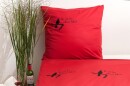 Bettwäsche her mit... Amsel rot