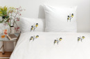 Bio-Bettwäsche Kohlmeisen, weiß 200*220 &...