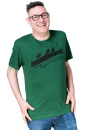 Bio- & Fairtrade-Männershirt Drei Stare, grün XL