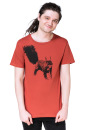 Bio- & Fairtrade-Männershirt Eichhörnchen, foxy XL