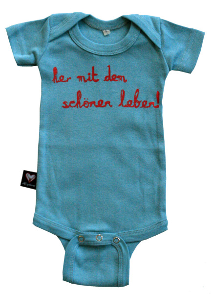 Babybody her mit… hellblau