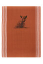 Handgewebtes Geschirrtuch Junger Fuchs, foxy