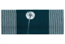 Handgewebtes Geschirrtuch Pusteblume petrol