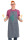 Bio- & Fair-Trade-Schürze Petersilie handgewebt, grau