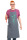Bio- & Fair-Trade-Schürze Dill handgewebt, grau