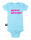 Babybody pink is not just for girls! hellblau 6-12 Monate (Gr. 66-76)