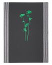 Handgewebtes Geschirrtuch Dill graphit