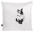 Kissenbezug Katze weiß 40*40