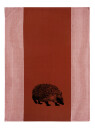 Bio&Fair-Trade Geschirrtuch handgewebt Igel, foxy