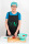 Bio- & Fair-Trade-Schürze Finnischer Garten handgewebt, schwarz