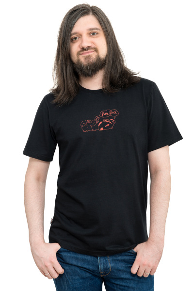 Fair-Trade-Männershirt Punk-Rock *made in Kenia*, schwarz L