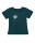 Fair-Trade-Frauenshirt Pusteblume *made in Kenia*, dunkelgrün XS