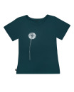 Fair-Trade-Frauenshirt Pusteblume *made in Kenia*, dunkelgrün XL