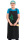 Bio- & Fair-Trade-Schürze Petersilie handgewebt, schwarz