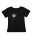 Frauen T-Shirt Kenia Pusteblume schwarz
