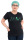 Frauen T-Shirt Kenia Finnischer Garten schwarz M