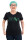 Frauen T-Shirt Kenia Finnischer Garten schwarz M