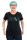 Frauen T-Shirt Kenia Finnischer Garten schwarz XL