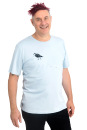 Männershirt Kenia Möwe hellgrau