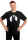 Männershirt Kenia Schwarzer Kater schwarz XXL