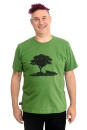 Männershirt Kenia Baum im Oderbruch leaf green