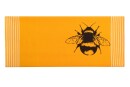Handgewebtes Geschirrtuch Erdhummel gelb