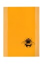 Handgewebtes Geschirrtuch Erdhummel gelb