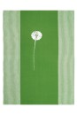 Handgewebtes Geschirrtuch Pusteblume leaf green