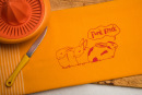 Bio&Fair-Trade Geschirrtuch PunkRock, gelb