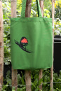 Bio-Fashion-Bag Rotkehlchen, grün