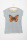 Frauenshirt Schmetterling Großer Fuchs hellgrau *Einzelstück Größe L
