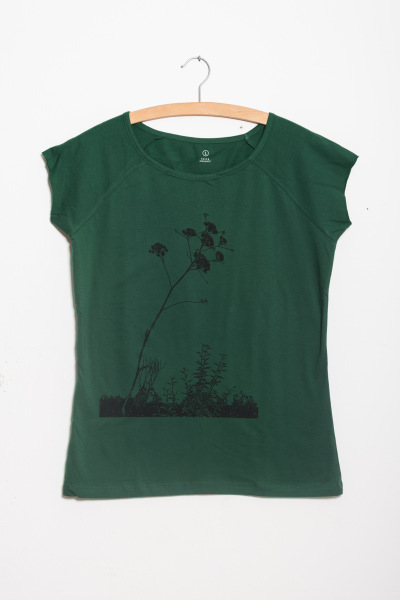 Frauenshirt Wilder Fenchel grün *Einzelstück