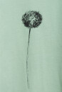 Frauen T-Shirt Kenia Pusteblume mint *Einzelstück Größe S