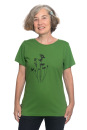 Frauenshirt Kenia Fair Trade Klee, leaf green M