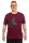 Männershirt Brombeere, weinrot XXL