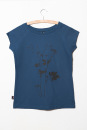 Frauenshirt Lovely Unkraut dunkelblau *Einzelstück Größe S