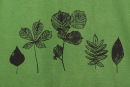 Männershirt Kenia Fair Trade Blätterwald leaf green *Einzelstück Größe L