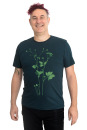 Männershirt Kenia Lovely Unkraut dunkelgrün M