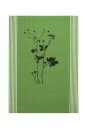 Handgewebtes Geschirrtuch Lovely Unkraut leaf green