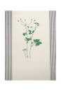 Handgewebtes Geschirrtuch Lovely Unkraut natur
