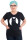 Frauenshirt Kenia Fair Trade Schwarzer Kater, schwarz M