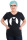 Frauen T-Shirt Kenia Schwarzer Kater schwarz M
