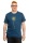Männershirt Kenia Fair Trade Wilde Möhre, dunkelblau L